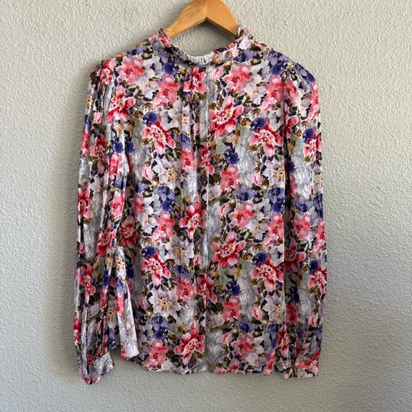 Dear John Kylie Blouse in Glazed Posy Size Small NWT - Picture 3 of 5